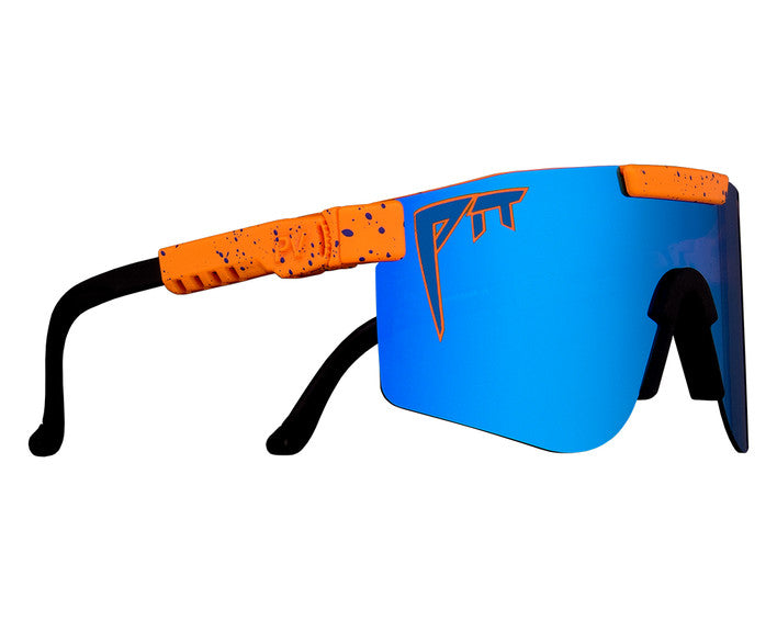 PIT VIPER THE CRUSH DOUBLE WIDE POLARIZED SUNGLASSES