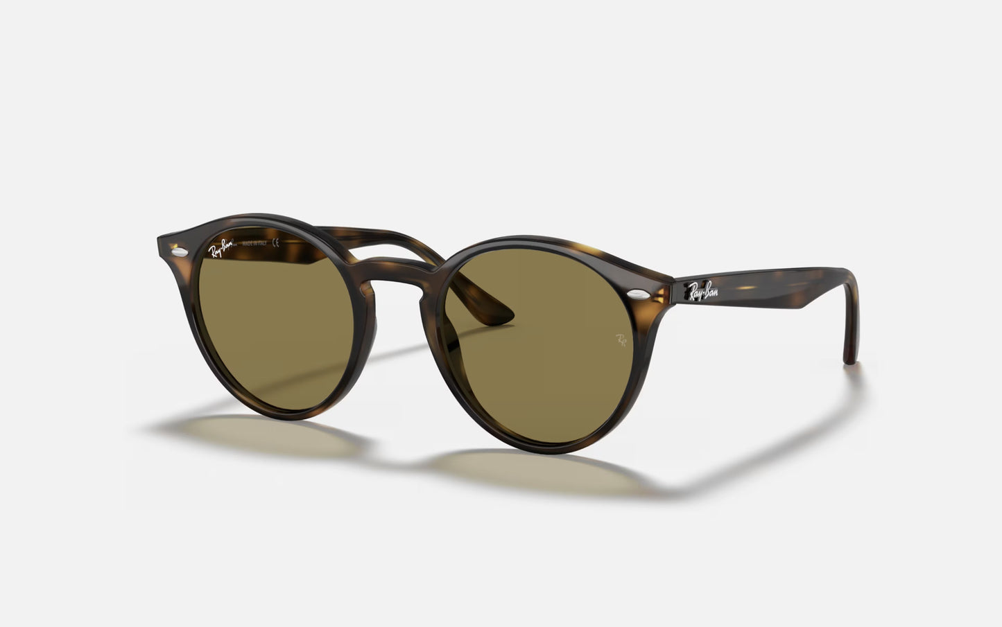 RAY-BAN RB2180 SUNGLASSES LT HAVANA w/ DRK BRN