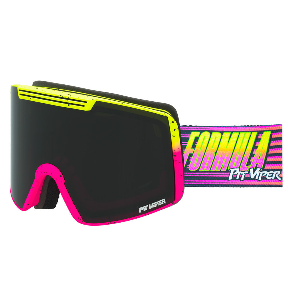 2026 PIT VIPER BACKSLAP SMALL GOGGLES THE FORMULA w/SMOKE