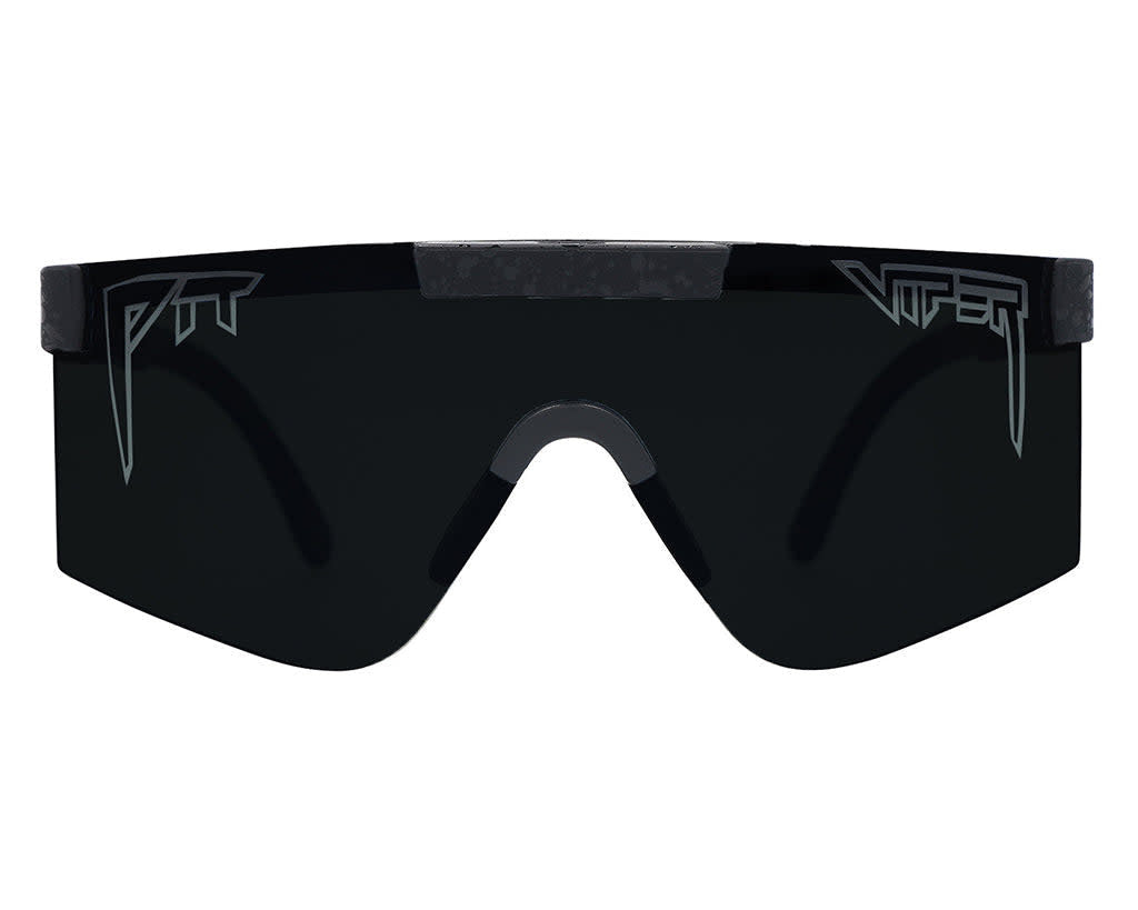 PLX PIT VIPER THE BLACKING OUT POLARIZED 2000S SUNGLASSES