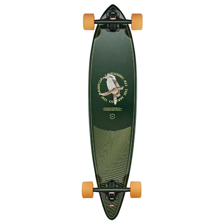 GLOBE LONGBOARD COMPLETE PINTAIL KOOKABURRA 37"