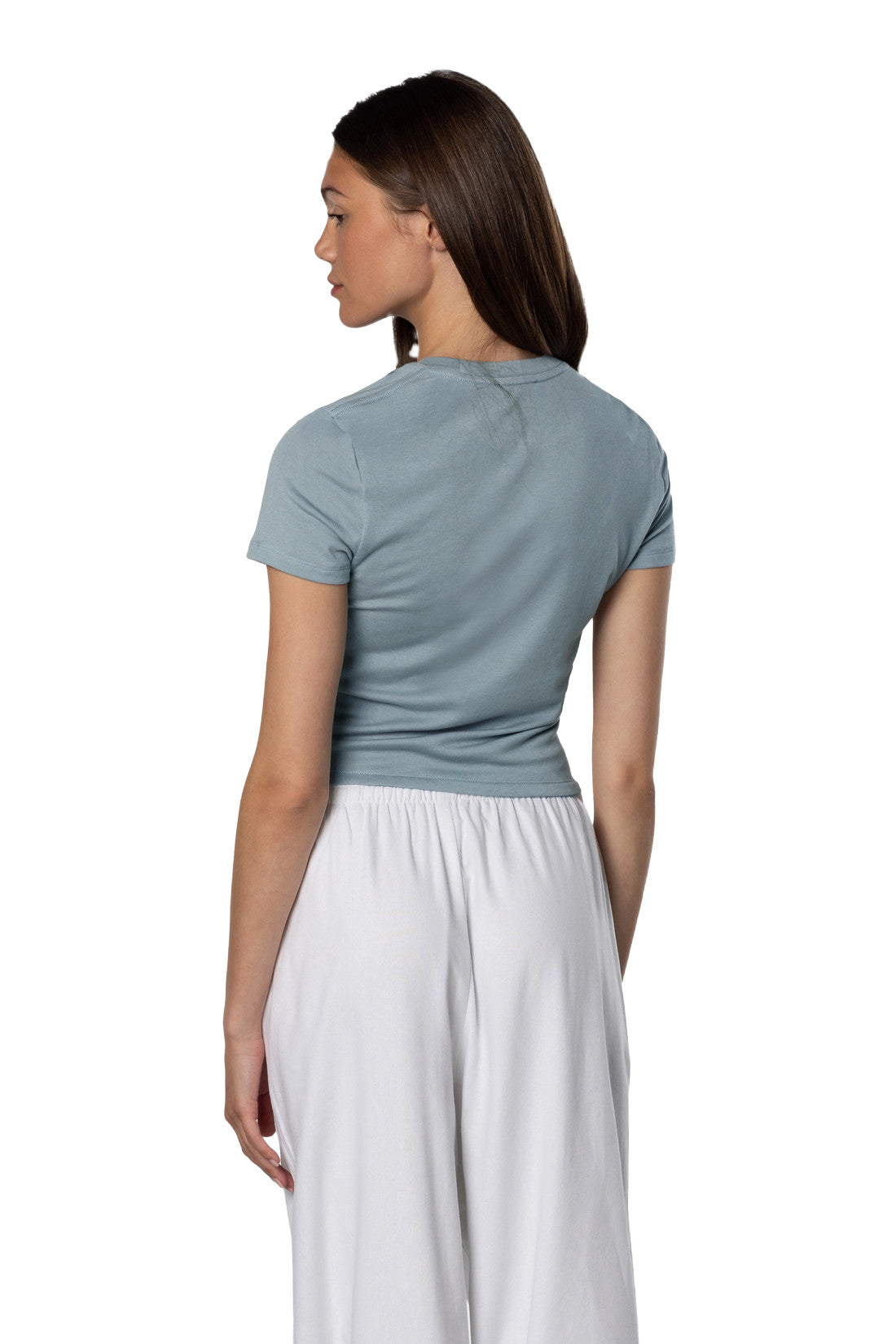 TEAMLTD WMNS BABY SS TEE SP26 BLUE