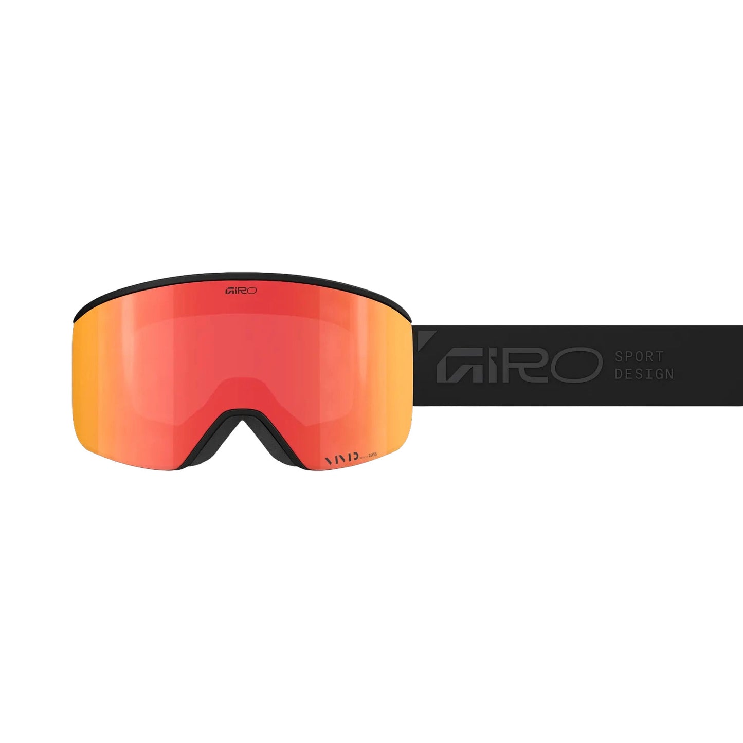 2026 GIRO AXIS GOGGLE BLACK STACKED w/ VIV EMBR/ VIV INF