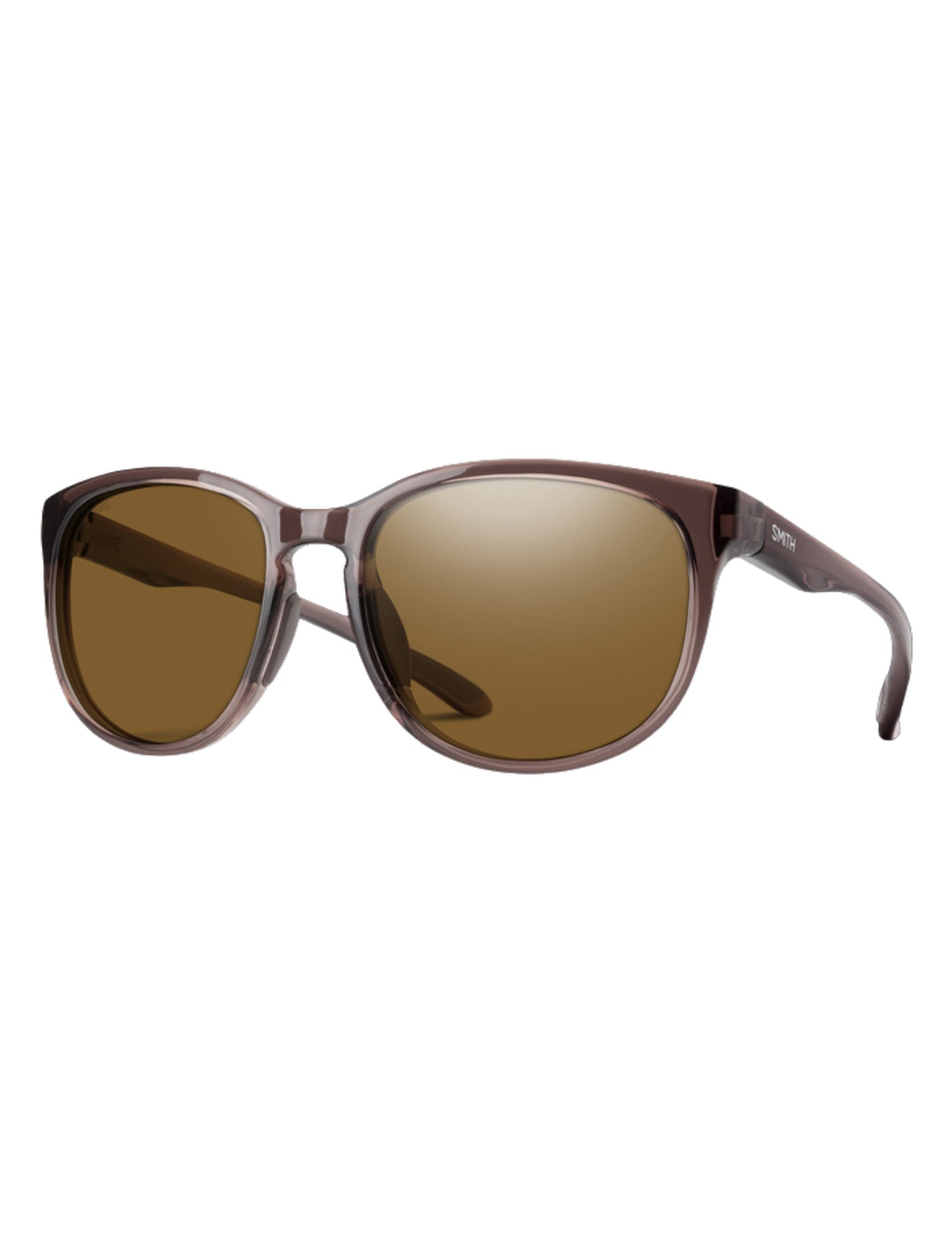 SMITH LAKE SHASTA RSWD CRST SUNGLASSES w/ CP PLR BRN