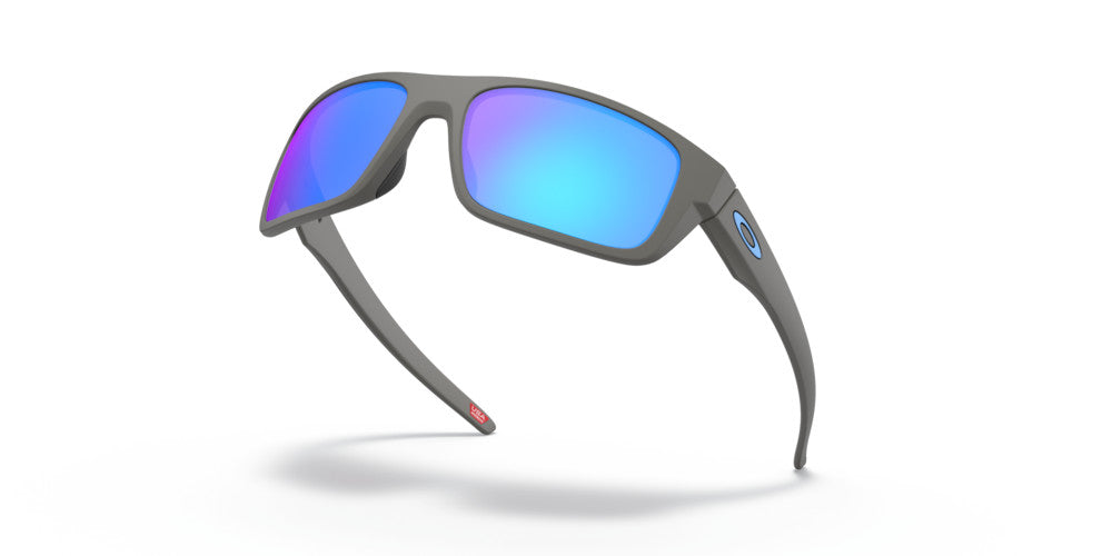 OAKLEY DROP POINT MATTE DARK GRY SUNGLASSES w/ PRIZM SAPPHIRE IRIDIUM LENS