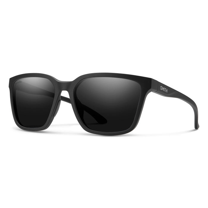 SMITH SHOUTOUT MATTE BLACK SUNGLASSES w/ CP PLR BLK
