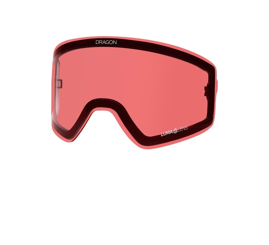2023 DRAGON PXV2 GOGGLE BLOCK RED w/ LLDKSMK + LLLTROSE