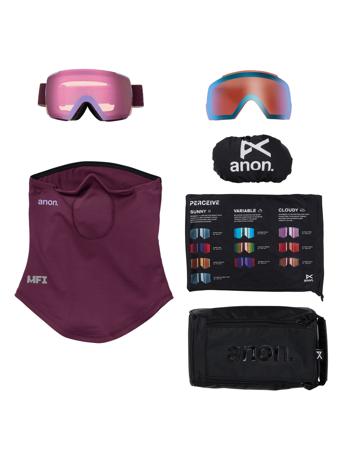 2026 ANON M5S GGL DCHRY w/  CLDY PINK + VRBL BLU + MFI
