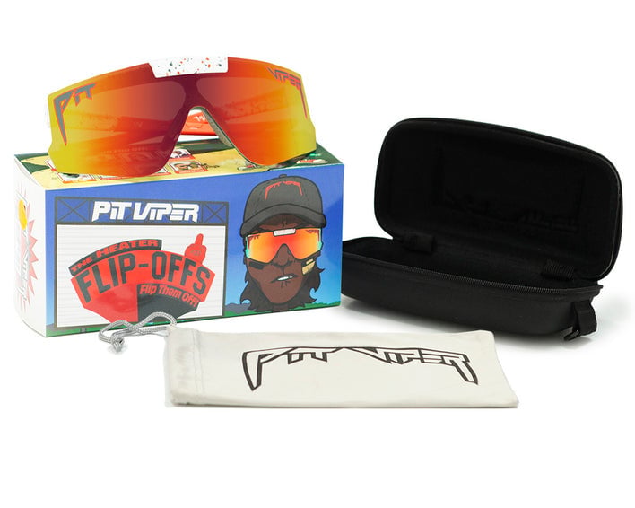 PIT VIPER THE HEATER FLIP OFFS SUNGLASSES