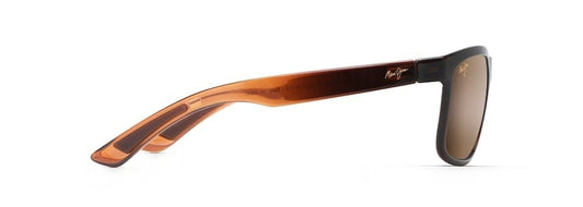 MAUI JIM HUELO TRANS ROOTBEER SUNGLASSES w/ HLC BRNZ PLR LENS