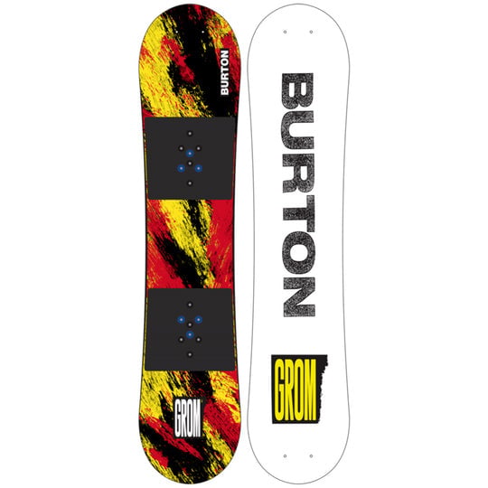 2026 BURTON KIDS GROM FLAT TOP SNOWBOARD KETCHUP/MSTRD