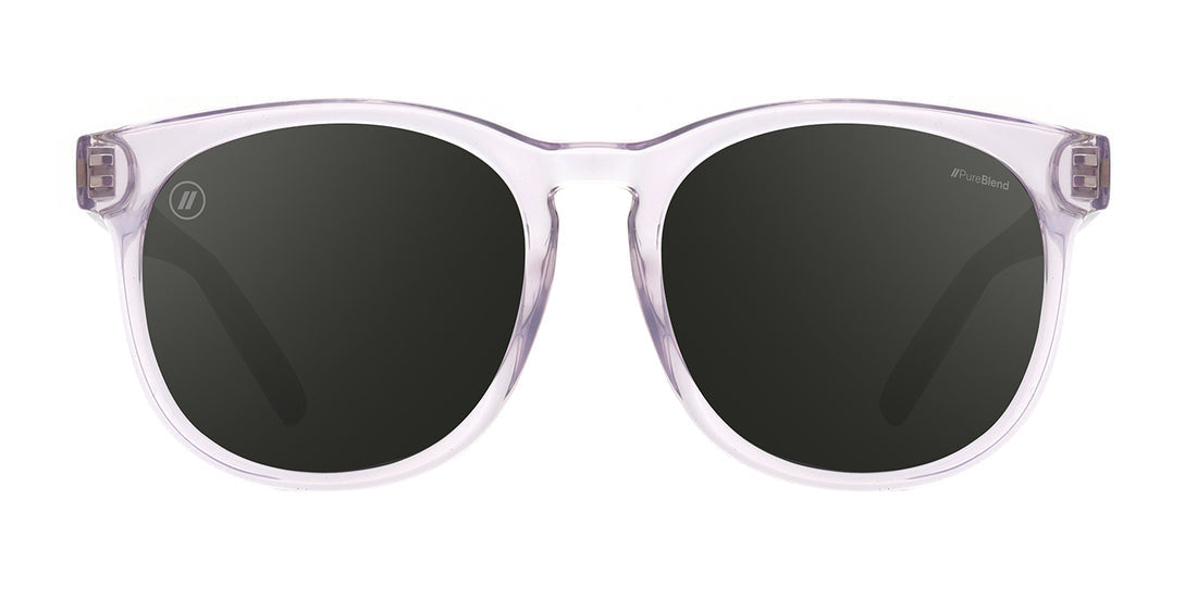 BLENDERS H SERIES X2/S SUNGLASSES LAVENDER SPARK w/ GLOSS CRYSTAL LAVENDER / SMOKE PC POL
