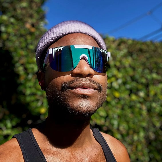 PIT VIPER THE MOONTOWER ELLIPTICAL SUNGLASSES