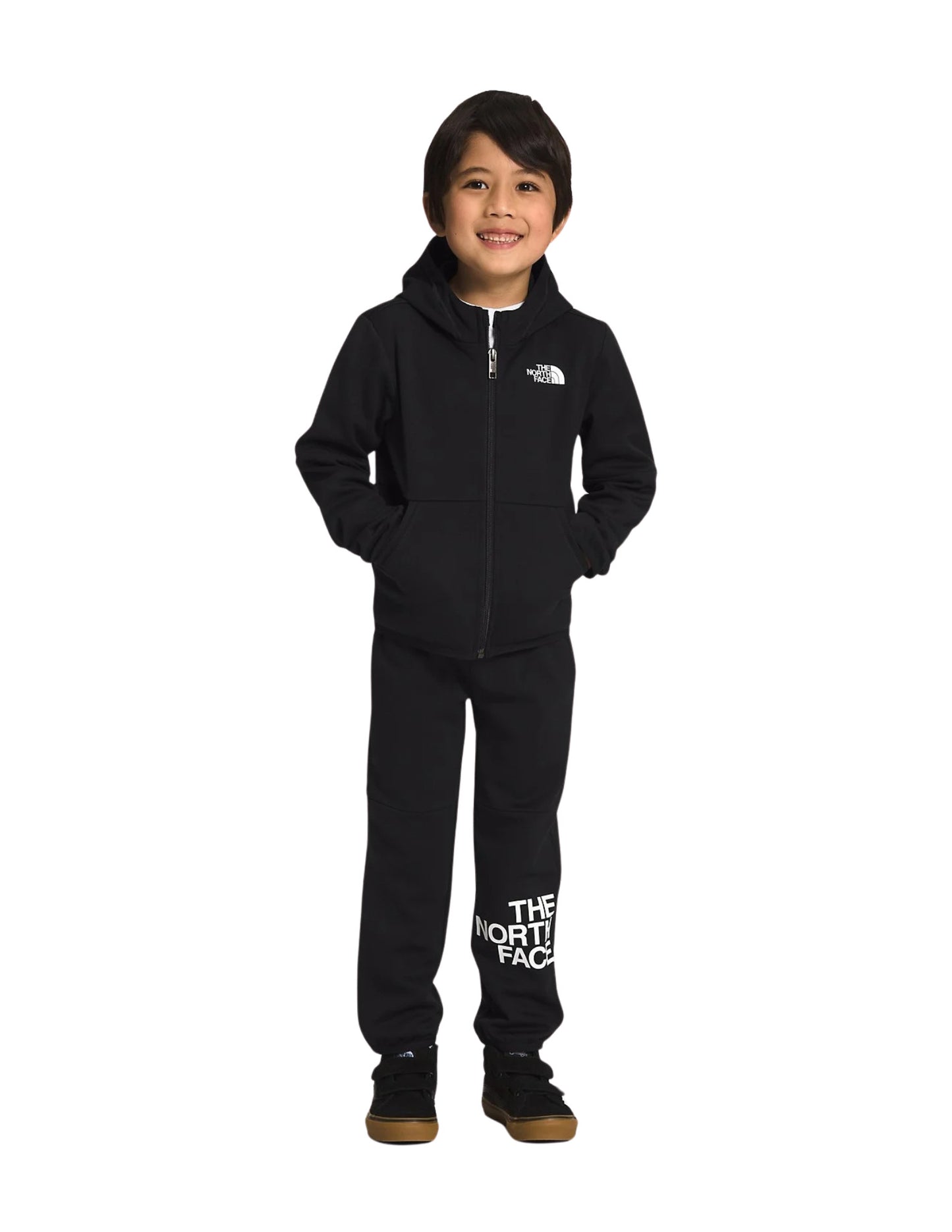 2023 TNF KIDS WINTER WARM FLEECE SET TNF BLACK