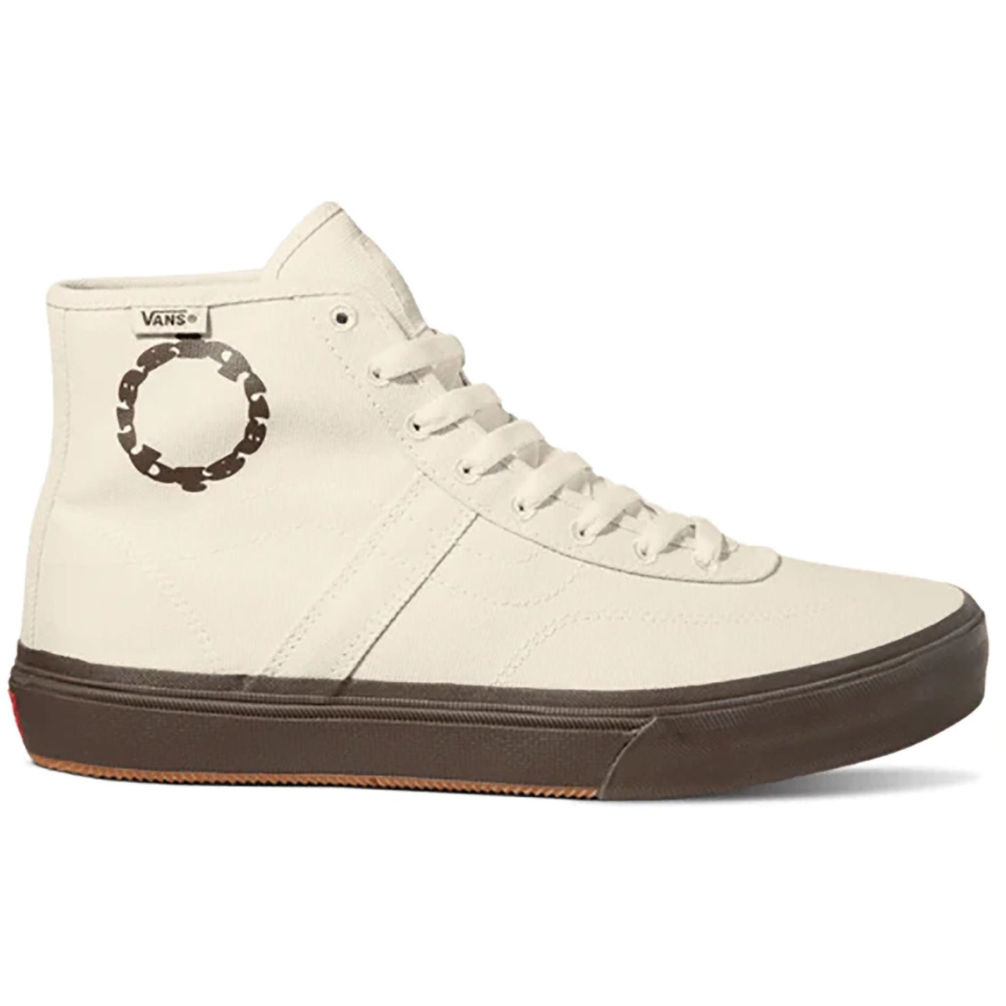 VANS MENS CROCKETT HI DECON SHOES SP23 QUASI WHITE