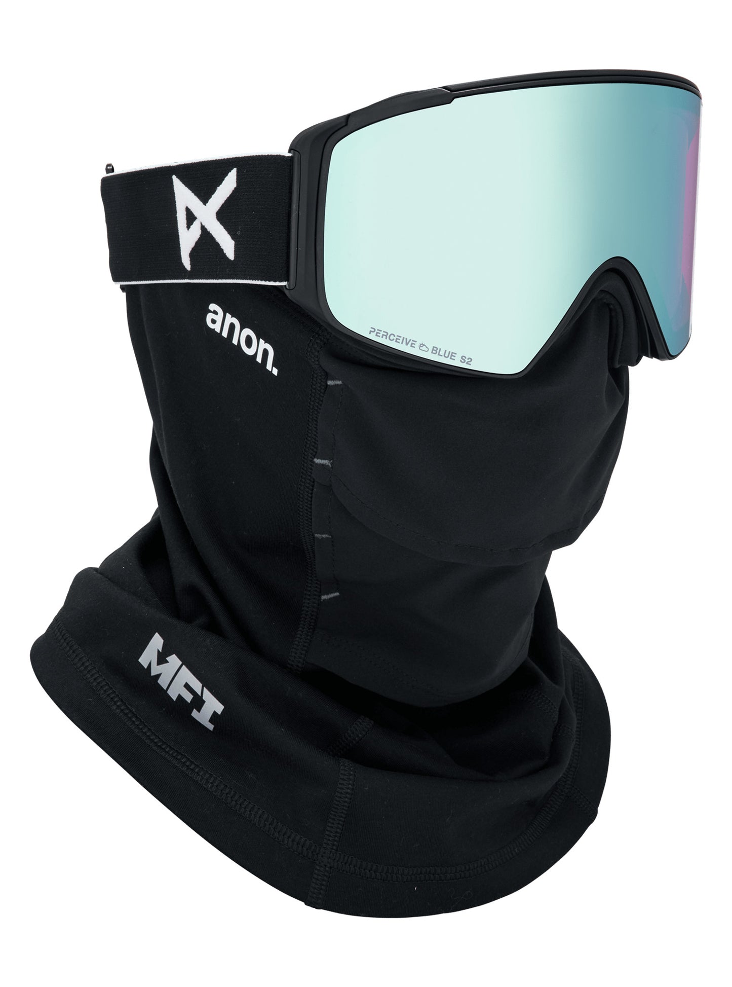 2026 ANON M4S CYL GGL BLACK w/PRCV VRBL