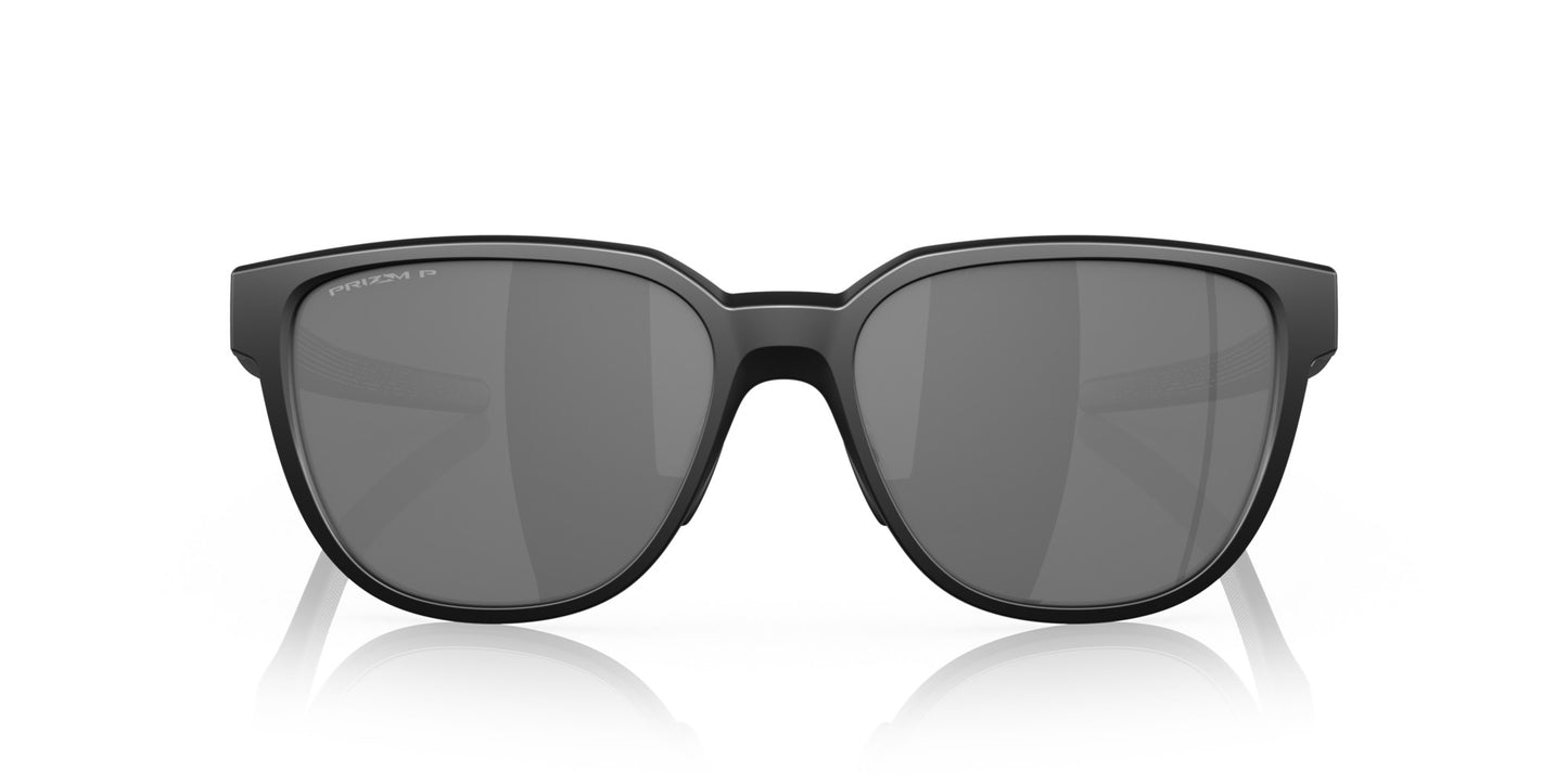 OAKLEY ACTUATOR MATTE BLACK SUNGLASSES w/PRIZM BLACK IRID POLAR