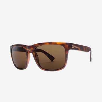 ELECTRIC KNOXVILLE XL MATTE TORT SUNGLASSES w/ BRNZ LENS