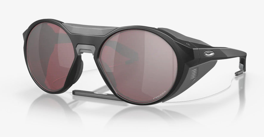OAKLEY CLIFDEN BLK GRN PURP SPLAT SUNGLASSES w/ PRIZM GRY LENS
