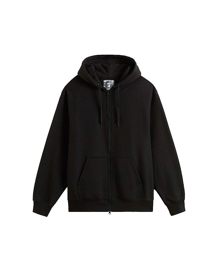 VANS MENS SKATE ATIBA HAZE ZIP HOODIE HO25 BLACK