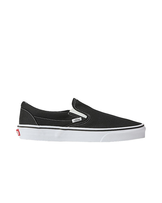 VANS WOMENS CLASSIC SLIP-ON SHOES FA22 BLACK