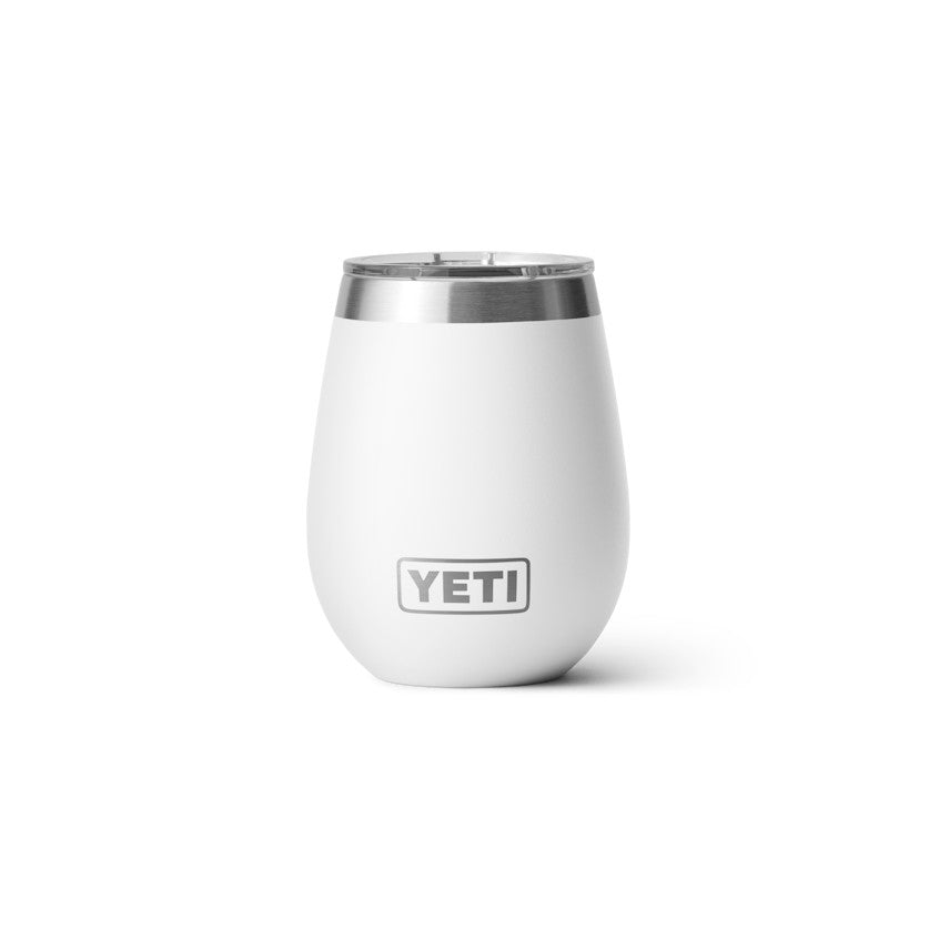 YETI RAMBLER 10oz WINE TUMBLER w/MAGSLIDER LID WHITE
