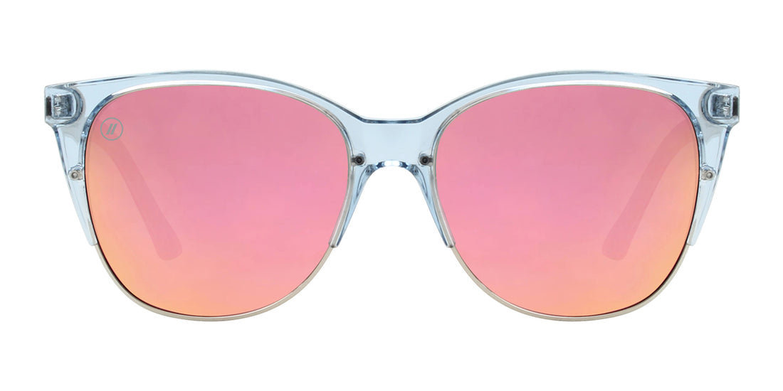 BLENDERS STARLET SUNGLASSES SKY MISTRESS w/ BLUE / PINK POLARIZED