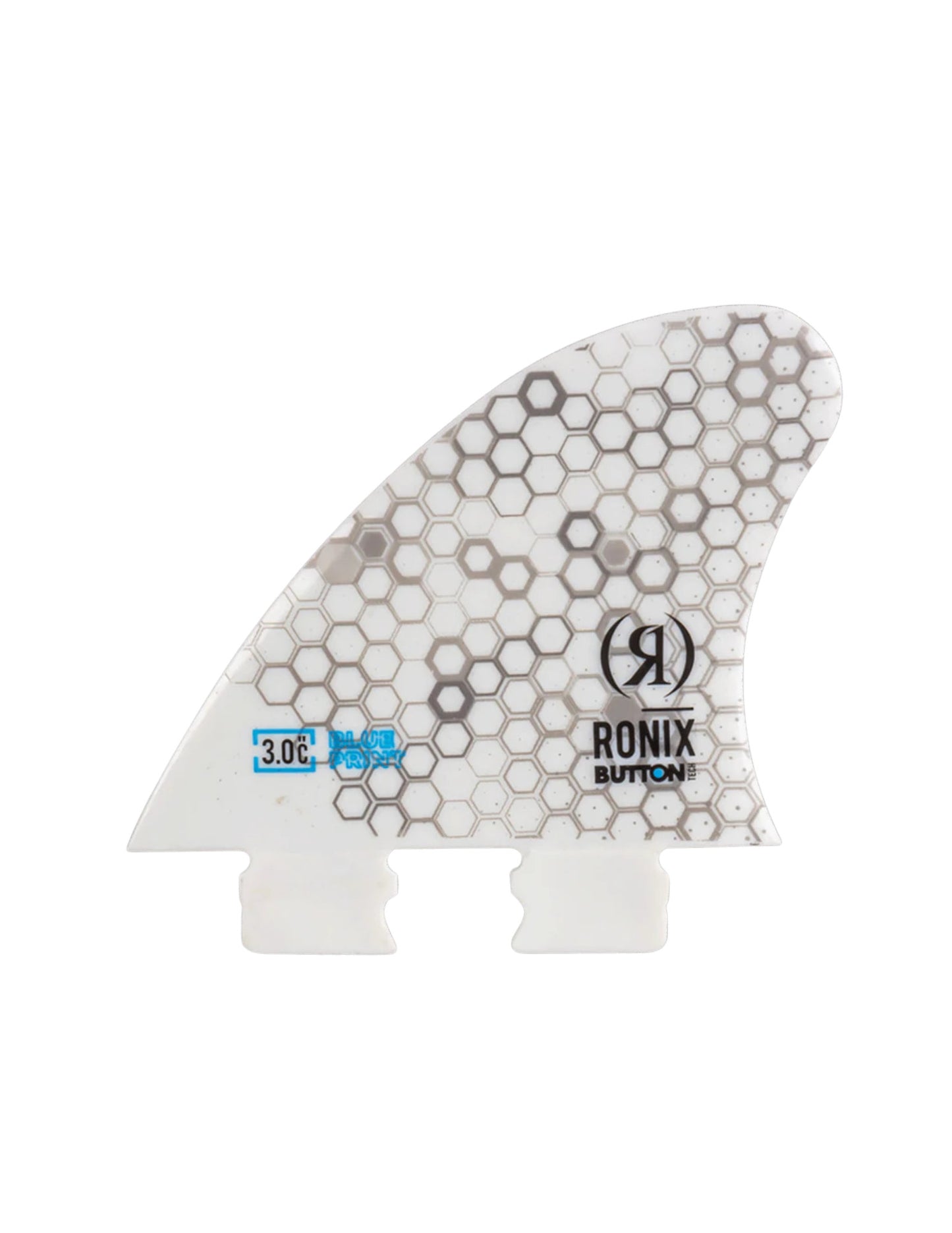 RONIX 4.0 FIBERGLASS SURF FIN-S 2.0 CENTRE - WHITE