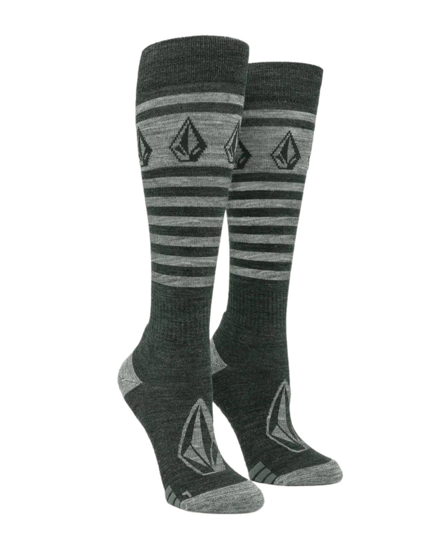 2025 VOLCOM WMNS STRIKER WOOL BLEND OTC SOCK BLACK
