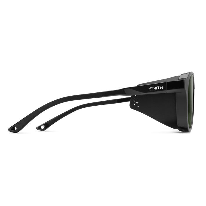SMITH VENTURE BLACK SUNGLASSES w/PC CP PLR GRY GRN