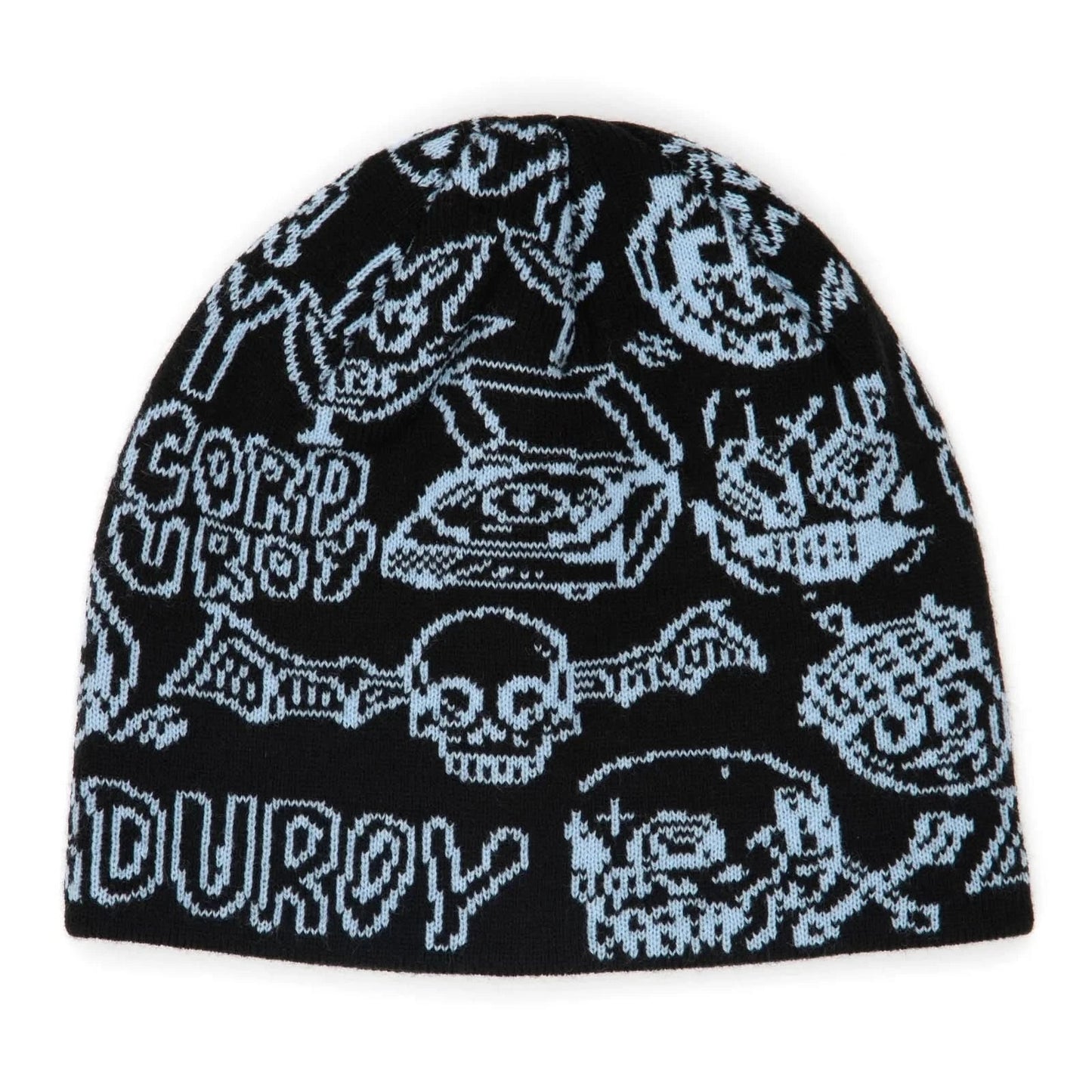 2026 CORDUROY FOS SKULLY BEANIE BLUE