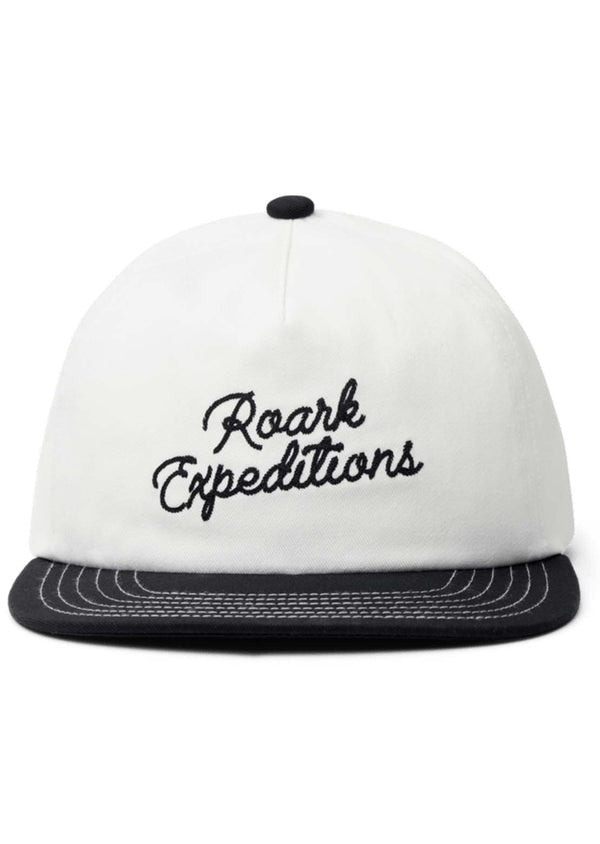 ROARK MENS VENTURE EXPEDITIONS SNAPBACK HAT SP26 (WHT) WHITE