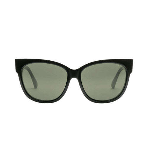 ELECTRIC BLACKTOP MATTE BLACK SUNGLASSES w/ GRY LENS
