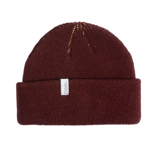 2026 COAL FRENA BEANIE BURGANDY RIB