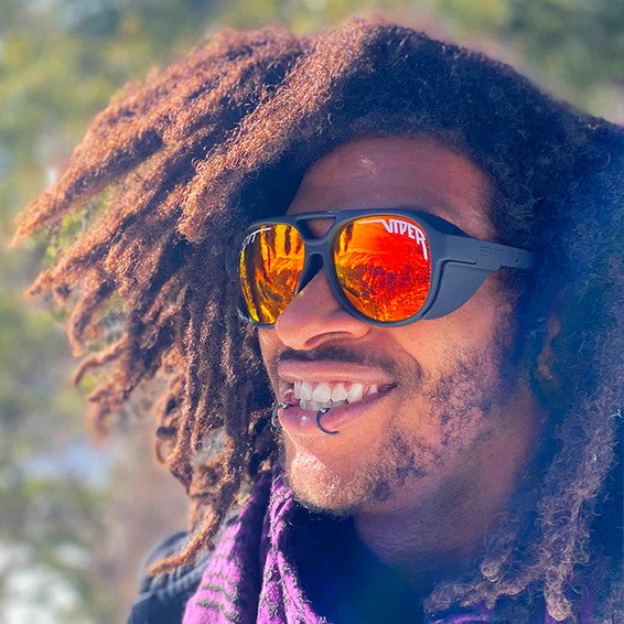 PIT VIPER THE RUBBERS POLARIZED EXCITERS SUNGLASSES