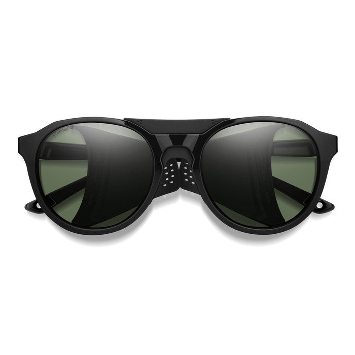 SMITH VENTURE BLACK SUNGLASSES w/PC CP PLR GRY GRN