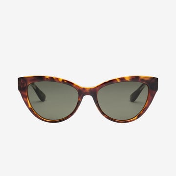 ELECTRIC INDIO GLOSS TORT SUNGLASSES w/ GRY PLR LENS