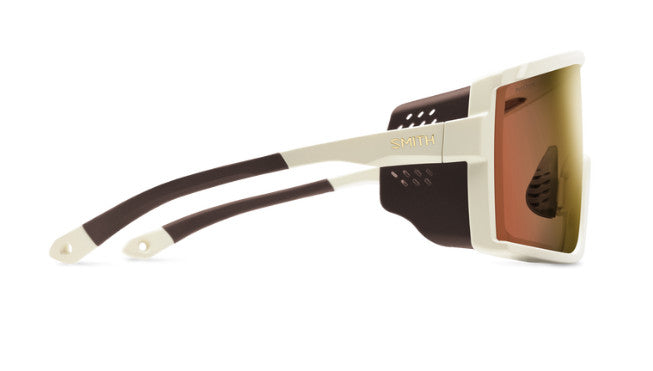 SMITH PURSUIT MATTE BONE SUNGLASSES W/CP GLCR PHTCHRMC CPPR GRY GLD MRR