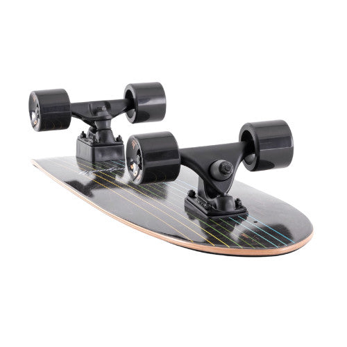 LANDYACHTZ BUTTER BLACK LINES COMPLETE LONGBOARD