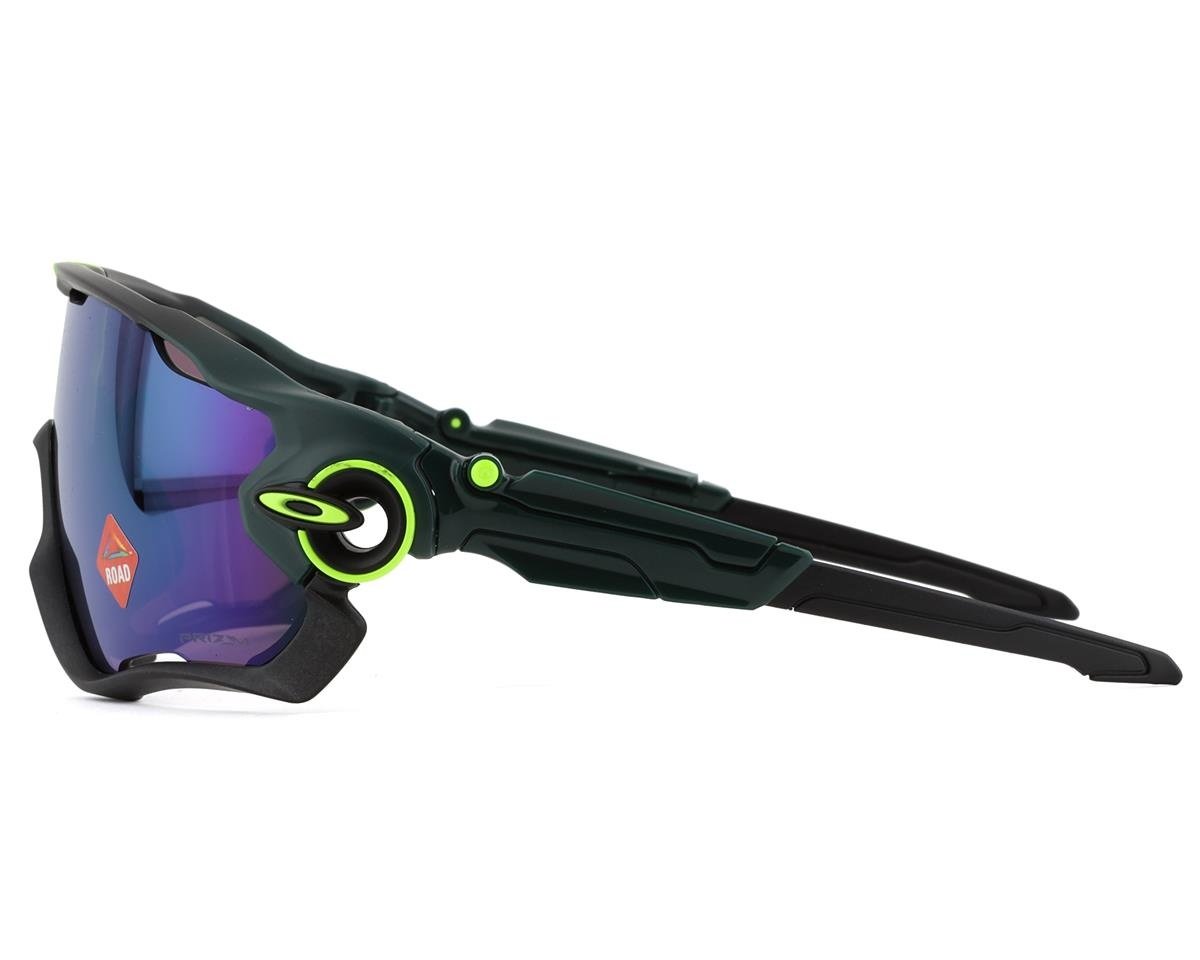 OAKLEY JAWBREAKER MATTE HUNTER GREEN SUNGLASSES w/ PRIZM ROAD JADE LENS