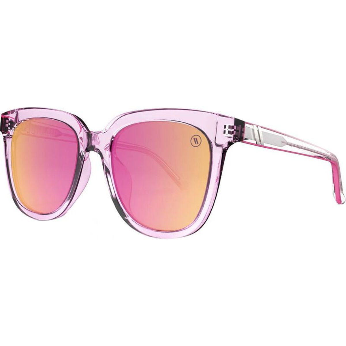 BLENDERS GROVE NEON QUEEN SUNGLASSES CRYS PINK w/ HOT PINK PLR LENS