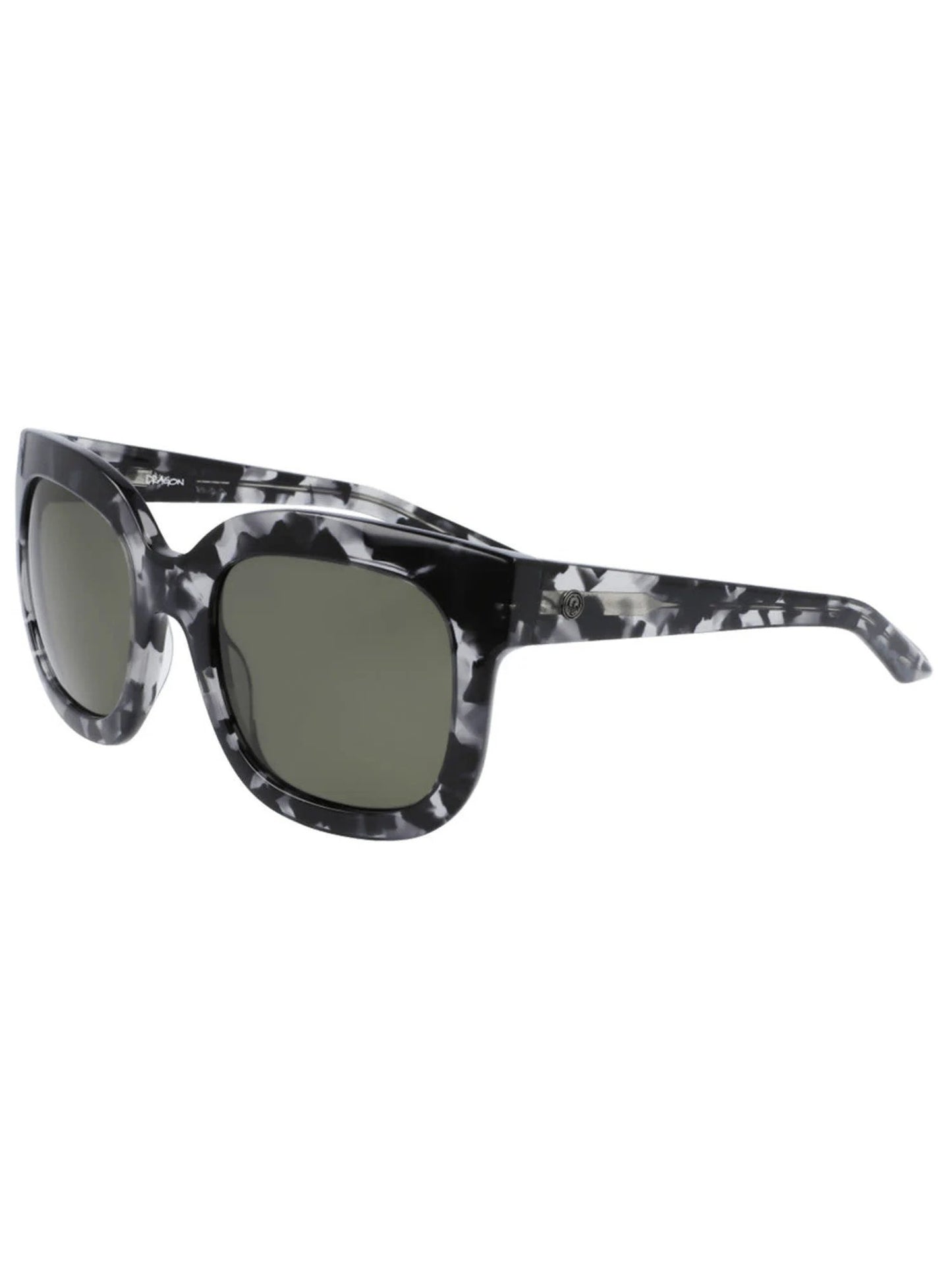 DRAGON FLO BLACK TORT SUNGLASSES w/ LL G15 LENS