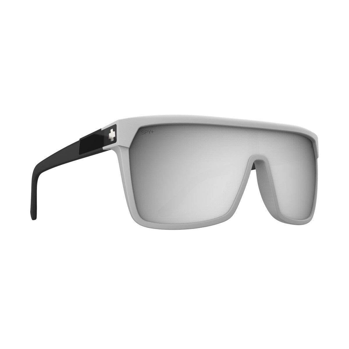 SPY FLYNN MATTE GRAY SUNGLASSES w/ HAPPY BRONZE PLTNM MRR