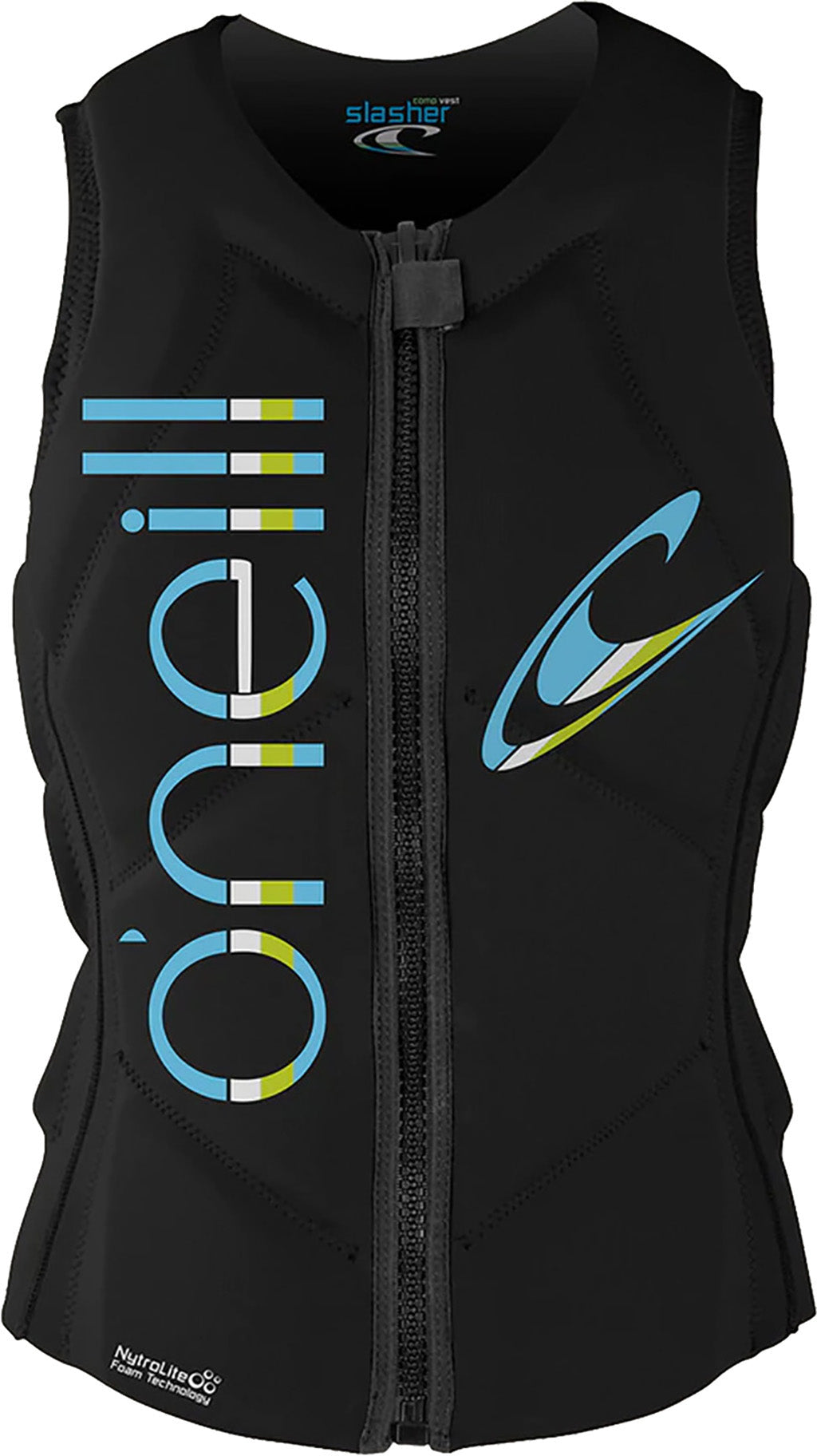 ONEILL WMNS SLASHER COMP VEST SU24 BLACK/BLACK