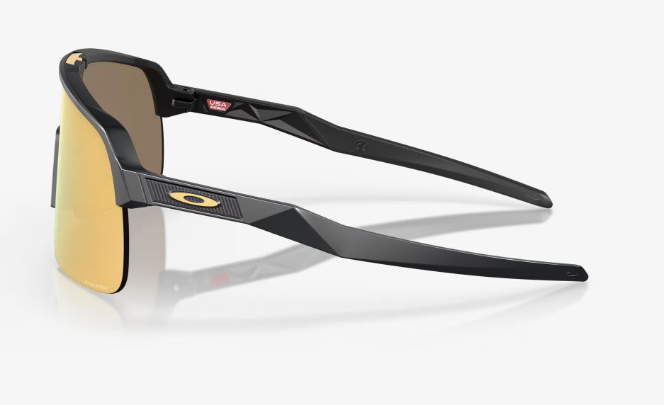 OAKLEY SUTRO LITE MATTE CARBON SUNGLASSES w/ PRIZM 24K