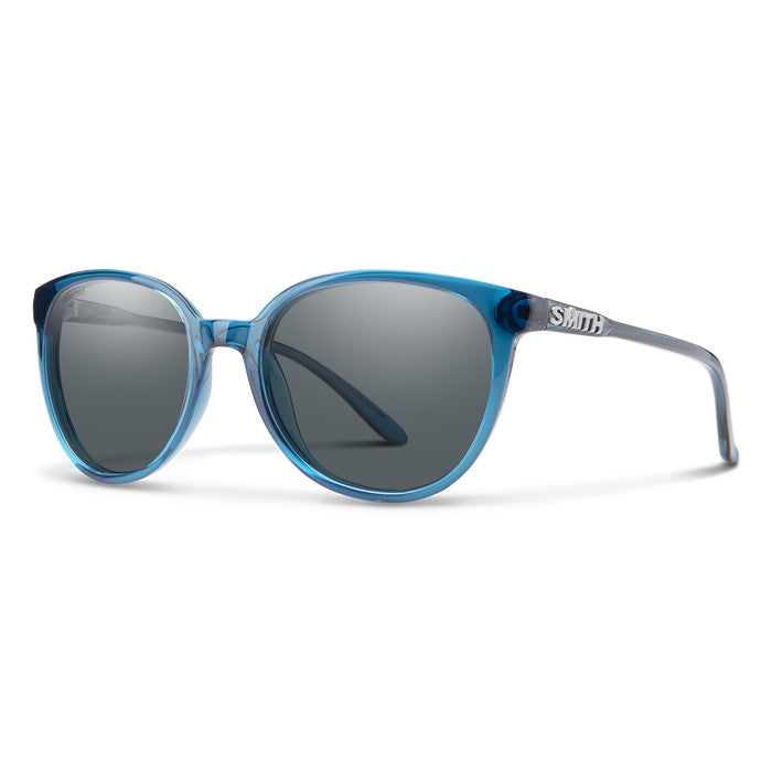 SMITH CHEETAH COOL BLUE SUNGLASSES w/ PLR GRY