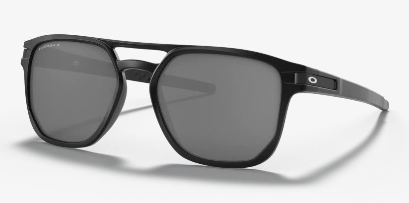 OAKLEY LATCH BETA MATTE BLK SUNGLASSES w/ PRIZM BLK PLR LENS