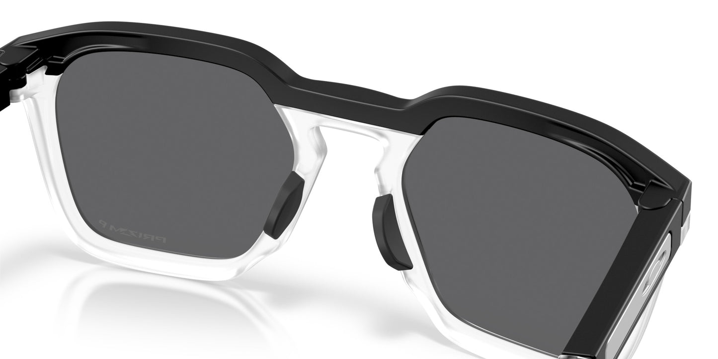OAKLEY HSTN SQ MATTE BLACK SUNGLASSES w/ PRIZM BLK PLR