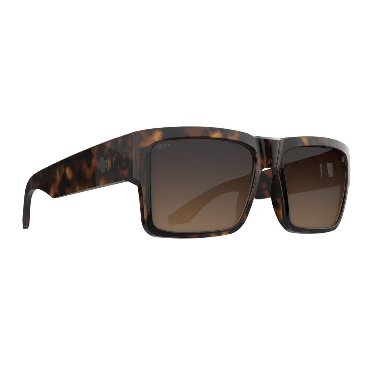 SPY CYRUS HONEY TORT SUNGLASSES w/ HAPPY DARK BROWN FADE