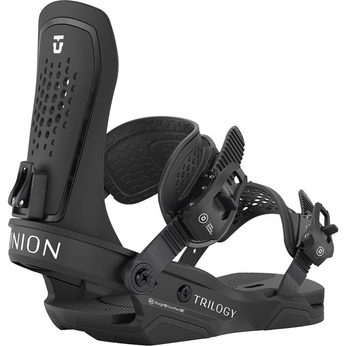 2026 UNION WMNS TRILOGY SNOWBOARD BINDINGS BLACK